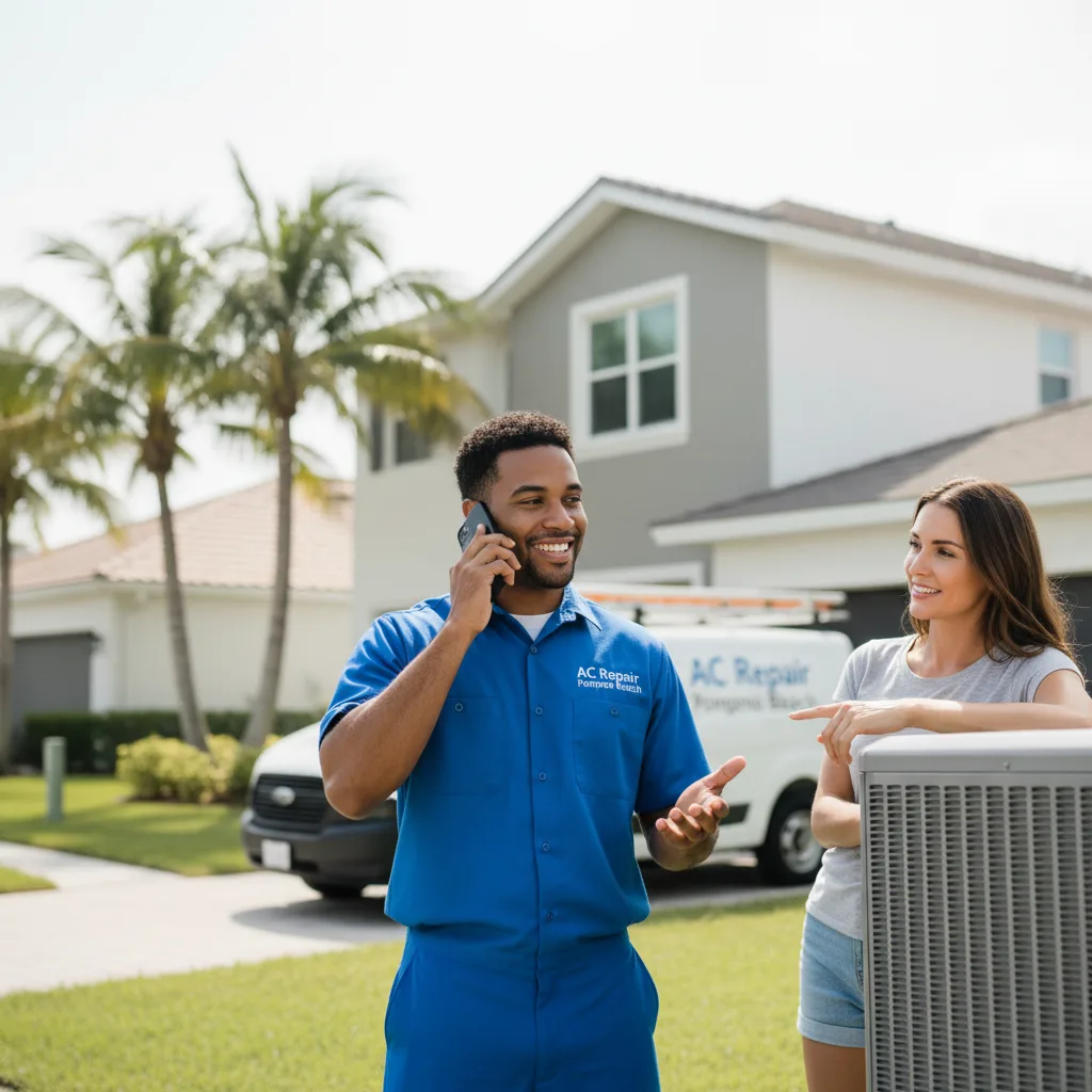 AC Repair Pompano Beach customer support in Wayne